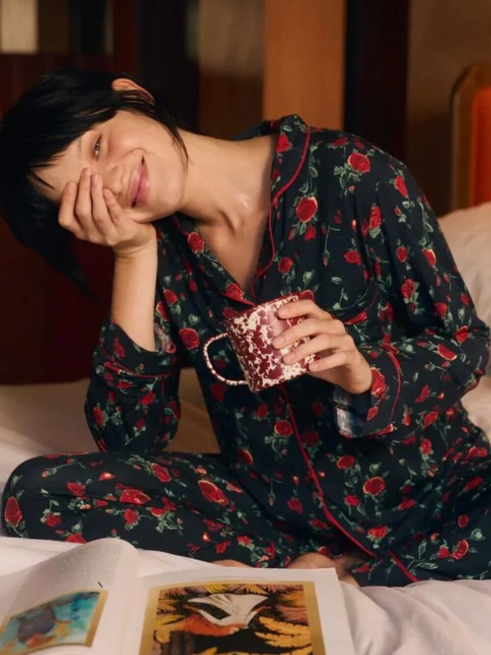 Striped & Stare RIXO Collab Floral Pajamas